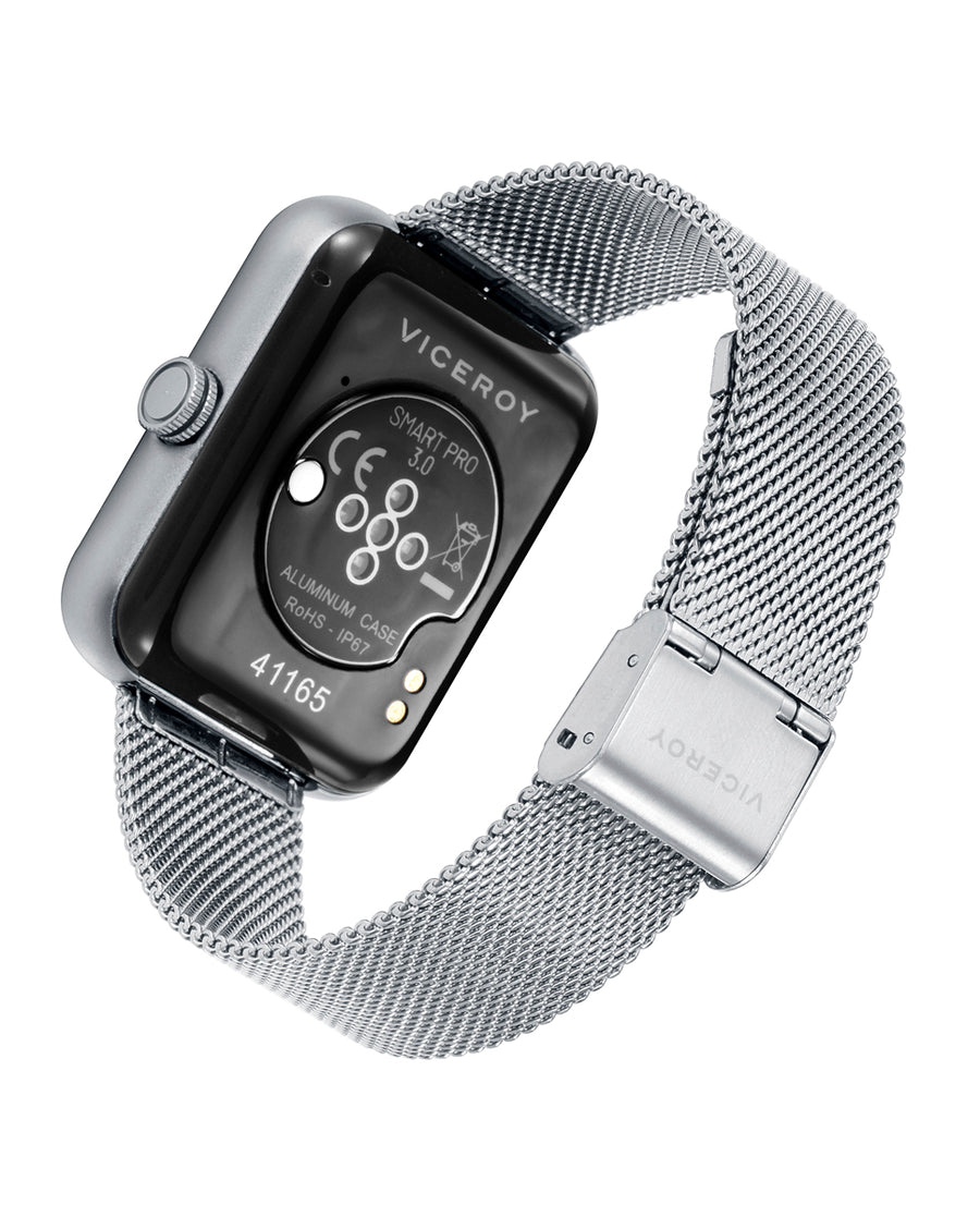 Smart Watch Aluminium Silver Bracelet Man Va