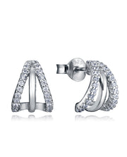 Pendientes Plata De Ley 3 Aros Sra Jwls