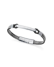 Puls Acero Y Piel Negra Sr Fashion