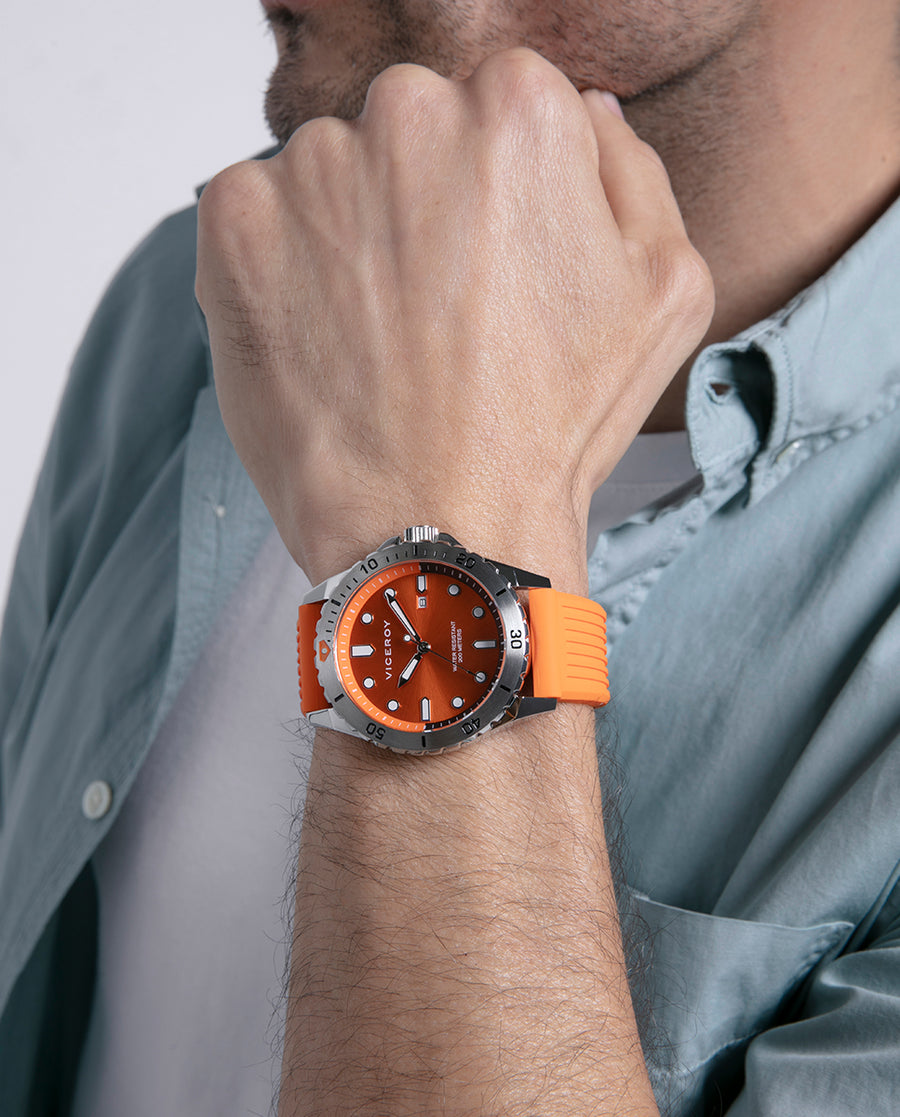Reloj Acero Correa Sr Va