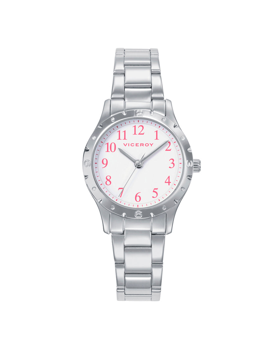 Reloj Acero Brazalete Niña Va