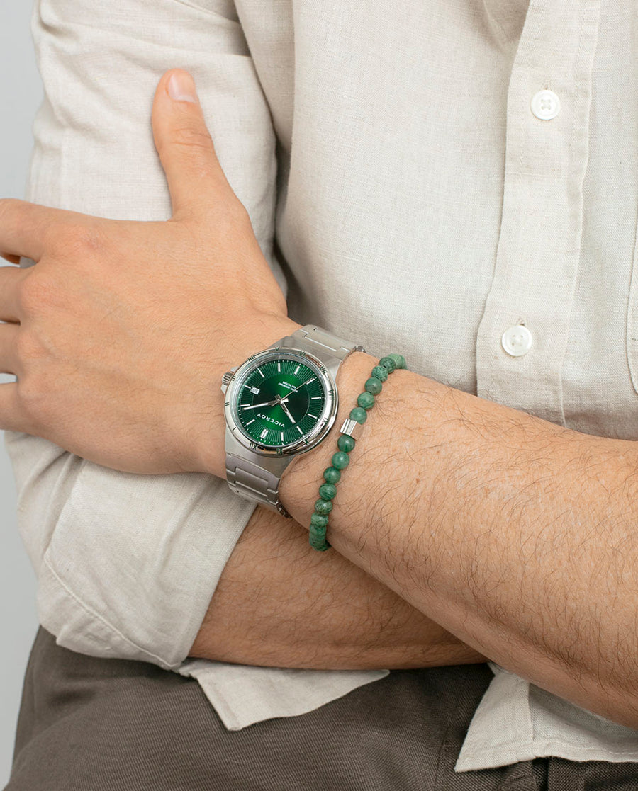Reloj Acero Brazalete Sr Va