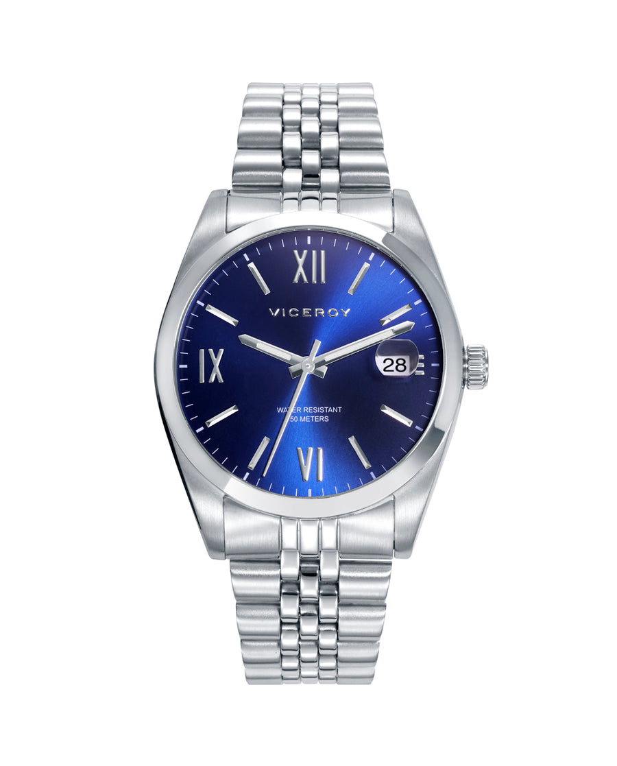 Reloj Acero Brazalete Sr Va