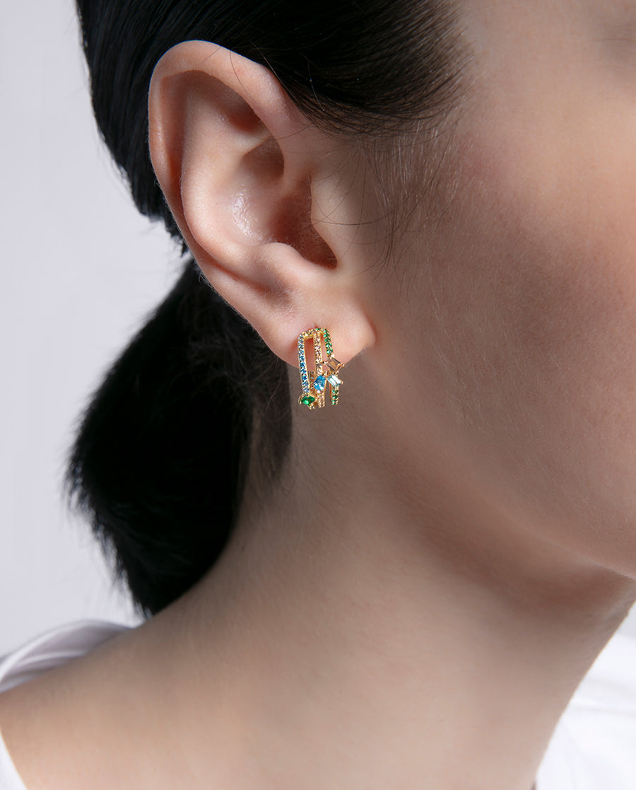 Pend Plata De Ley Baño Oro Circ Sra Jewels