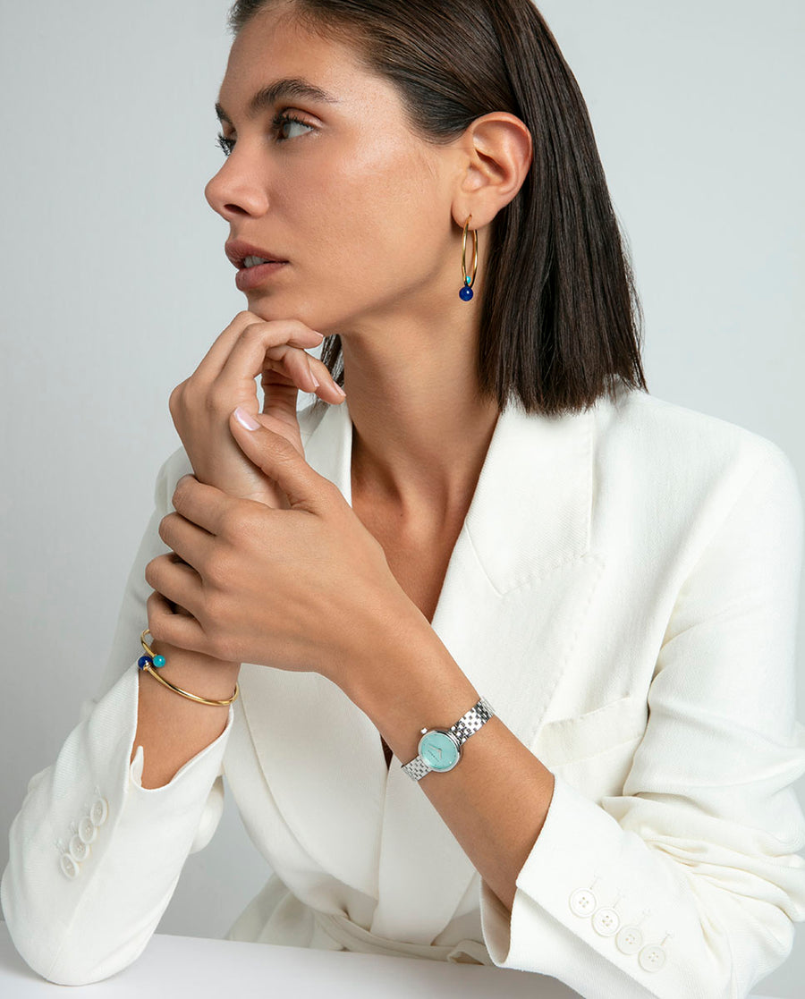 Reloj Acero Brazalete Sra Va