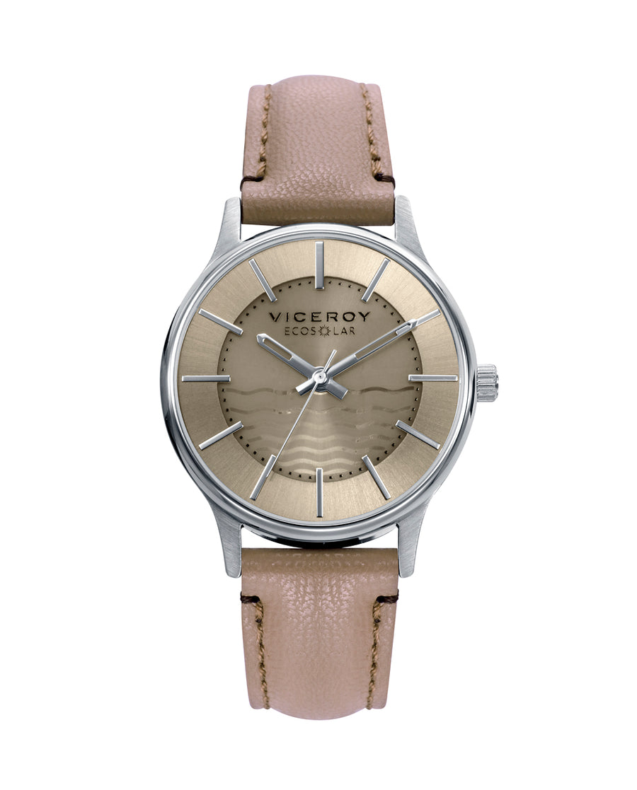 Reloj Solar Acero Reciclado Correa Sra Va