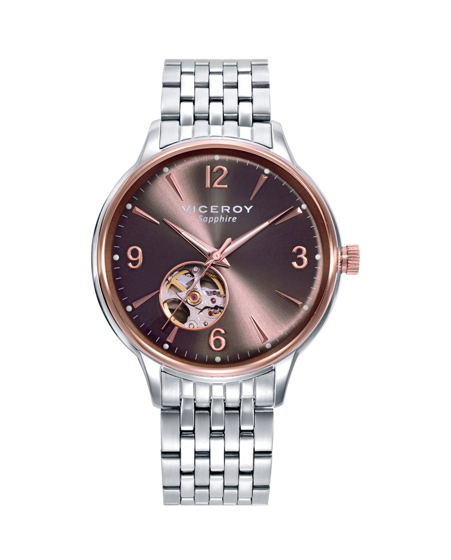 Automático Acero Ip Rosa Brazalete Sr Va