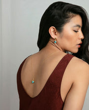 Sterling Silver Necklace With Gold Plating And St
