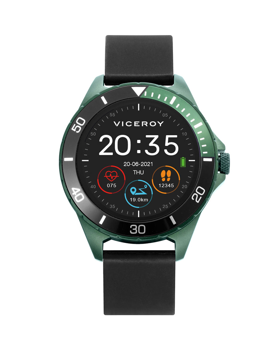 Pack Reloj Smart Aluminio Verde Correa Niño Va