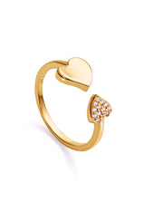 Anillo Plata De Ley Baño Oro Cz Sra Jewels