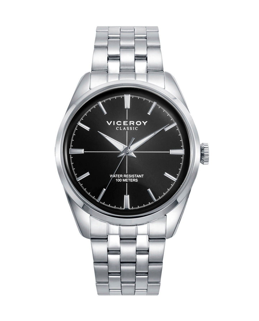 Reloj Acero Brazalete Sr Va