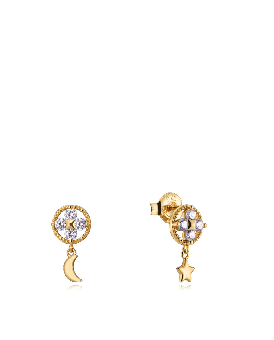 Pend Plata De Ley Baño Oro Circ Sra Jewels