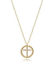 Collar Plata De Ley Baño Oro Circ Niña Jwls