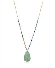 Collar Acero Ip Dorado Piedras Sra Fn