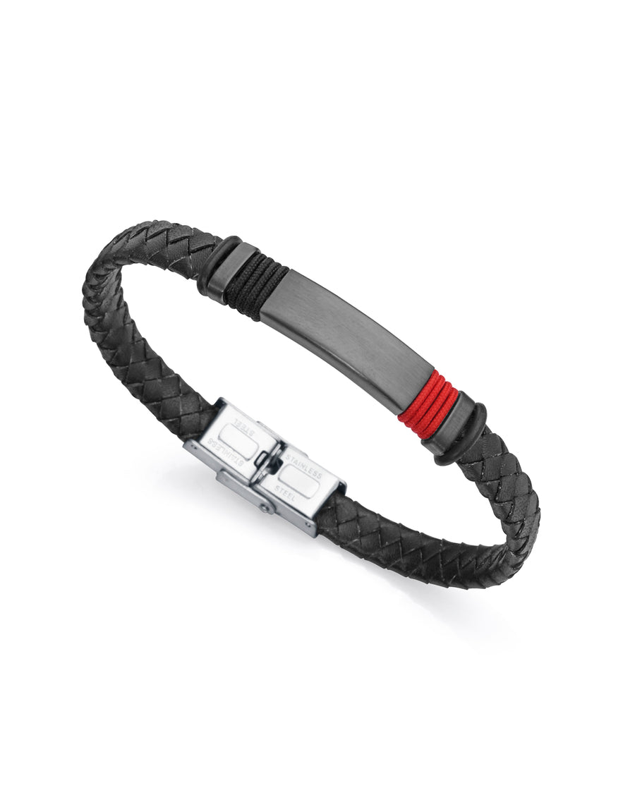 Puls Acero Ip Gris Piel Negra Sr Fn