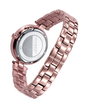 Reloj Acero Ip Rosa Brazalete Sra Va