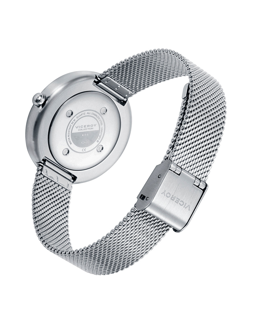 Reloj Acero Brazalete Sra Va