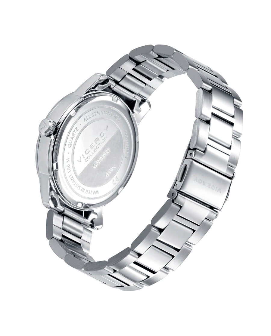 Reloj Acero Brazalete Sr Va