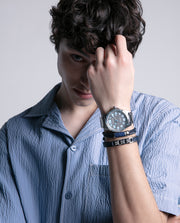 Reloj Acero Brazalete Sr Va