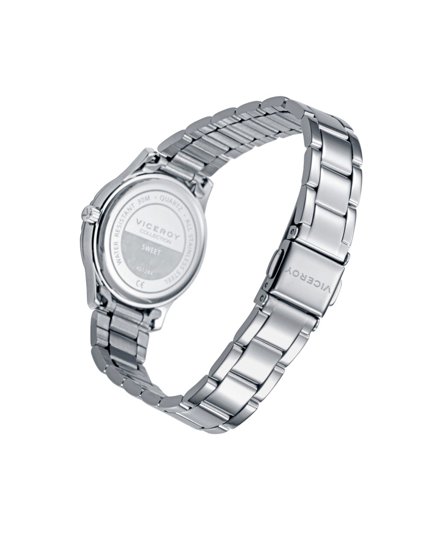 Reloj Acero Brazalete Niña Va