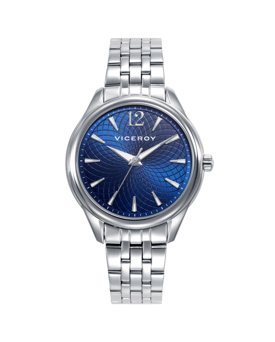 Pack Reloj Acero Brazalete Sra Va