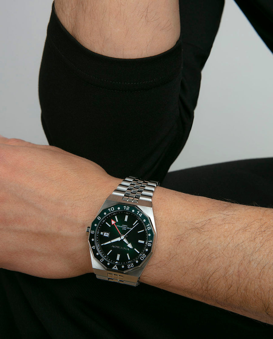 Reloj Acero Brazalete Sr Va