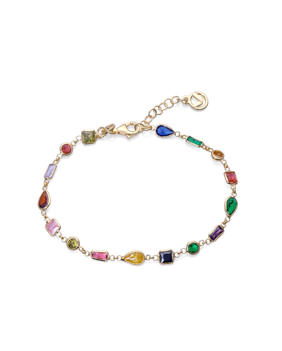 Puls Plata De Ley Baño Oro Circ Sra Jewels