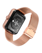 Reloj Smart Aluminio Rosado Brazalete Sr Va