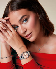 Puls Acero Diamante Creado Sra Fashion