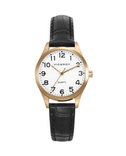 Reloj Acero Ip Dorado Correa Sra Basica Va