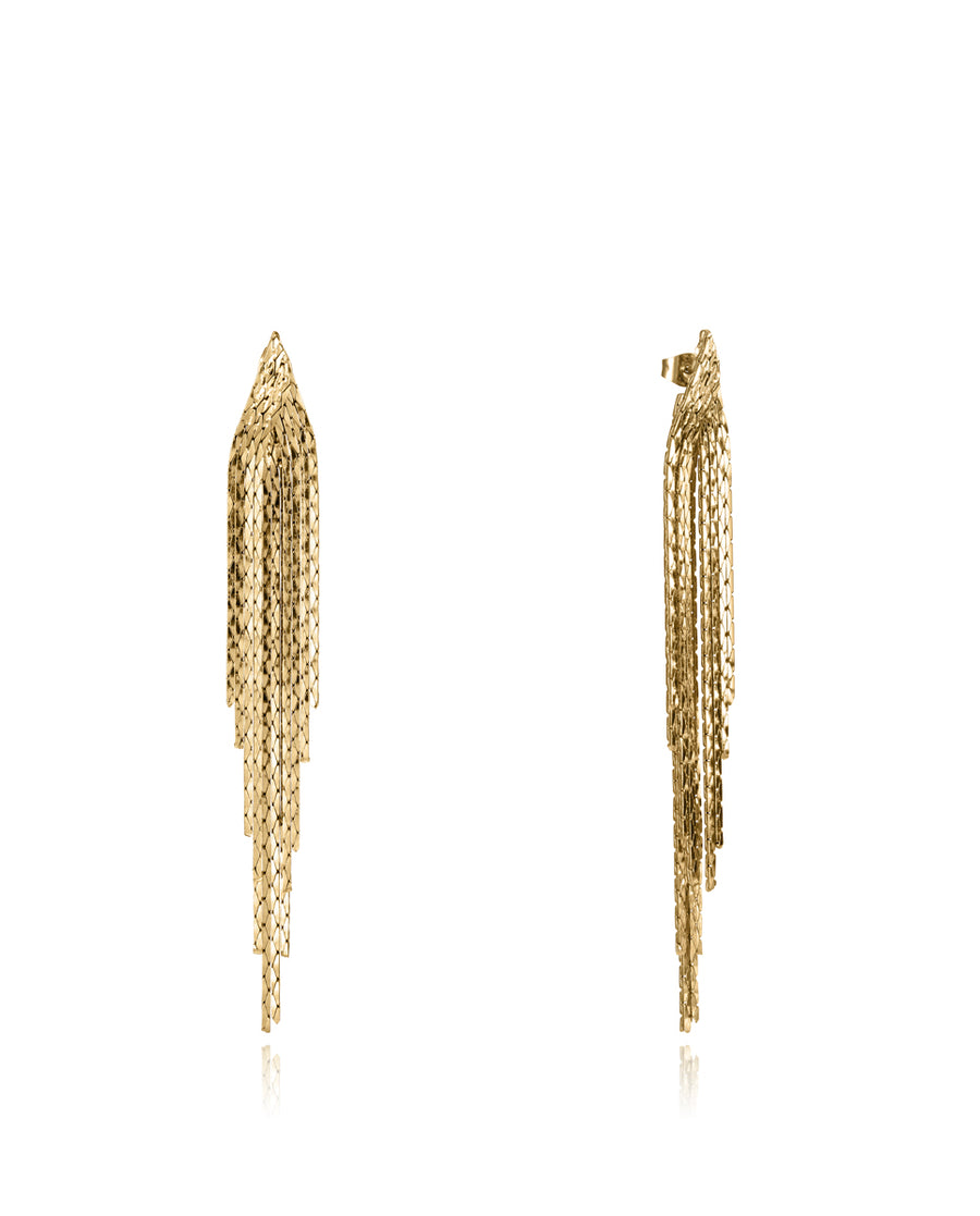 Pend Acero Ip Dorado Cadenas Sra Fashion
