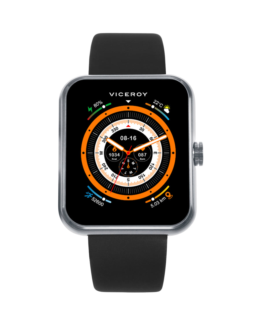 Smart Watch Aluminium Silver Bracelet Man Va