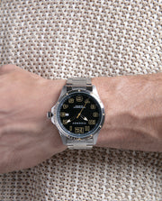 Reloj Acero Brazalete Sr Va