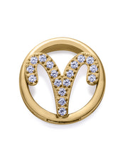Motivo Acero Ip Dorado Circ Aries Sra Fn