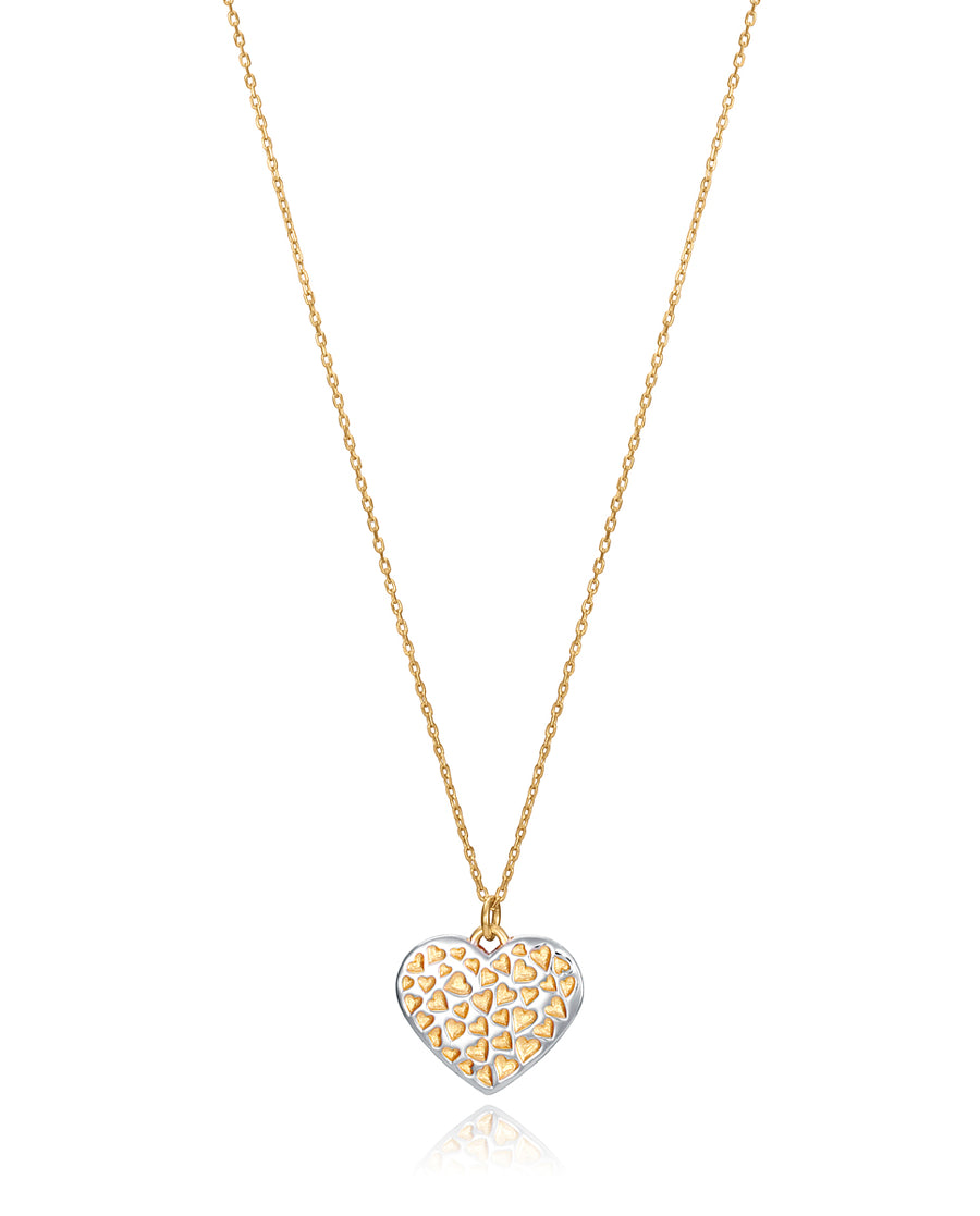 Collar Plata De Ley Baño Oro Sra Jewels