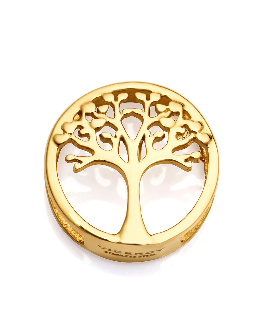 Motivo Acero Ipdorado Arbol Sra Fn