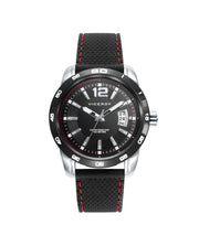 Stainless Steel Watch Ip Black Strap Man Va