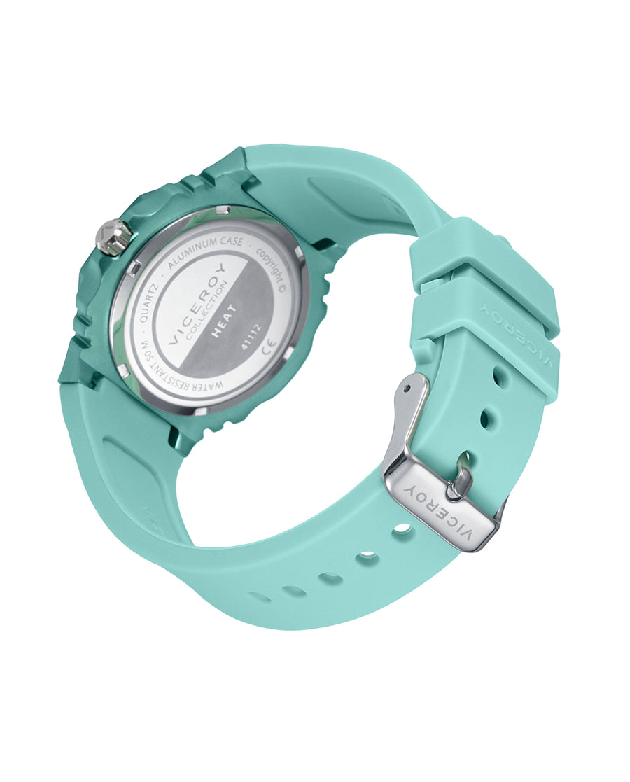 Reloj Aluminio Verde Correa Sra Va