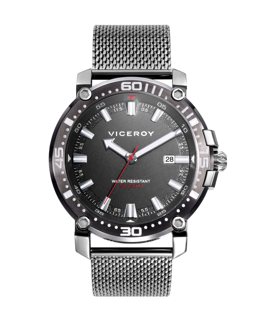 Stainless Steel Watch Ip Gun Bracelet Man Va