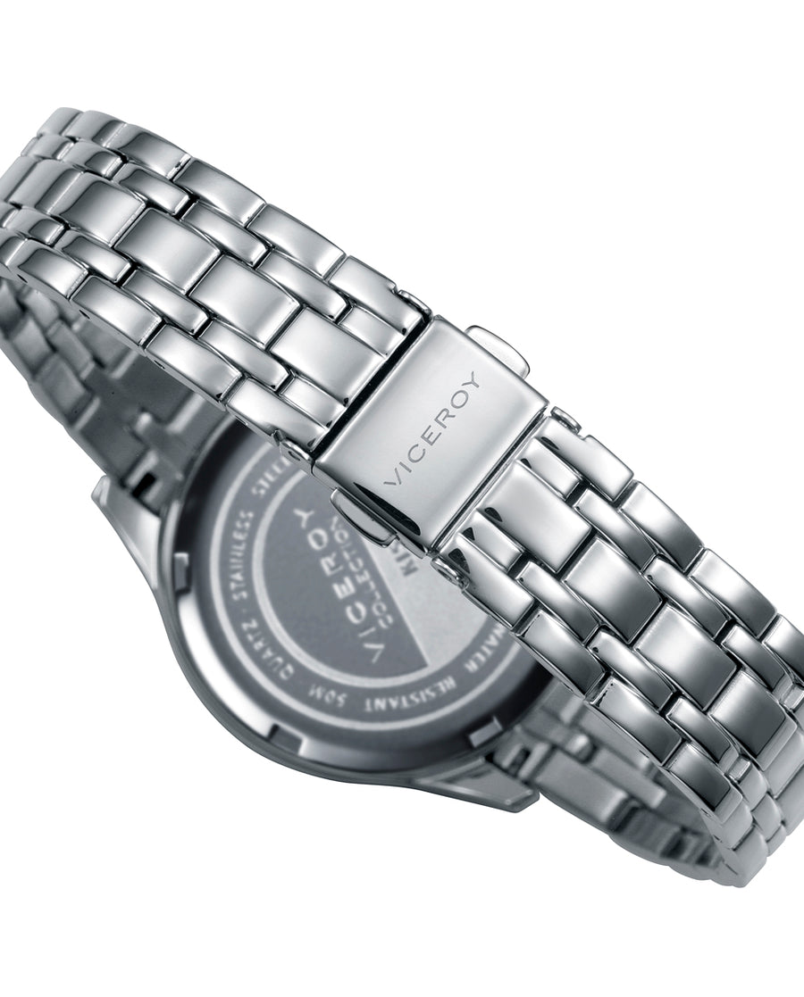 Multi Acero Ip Rosa Brazalete Sra Va