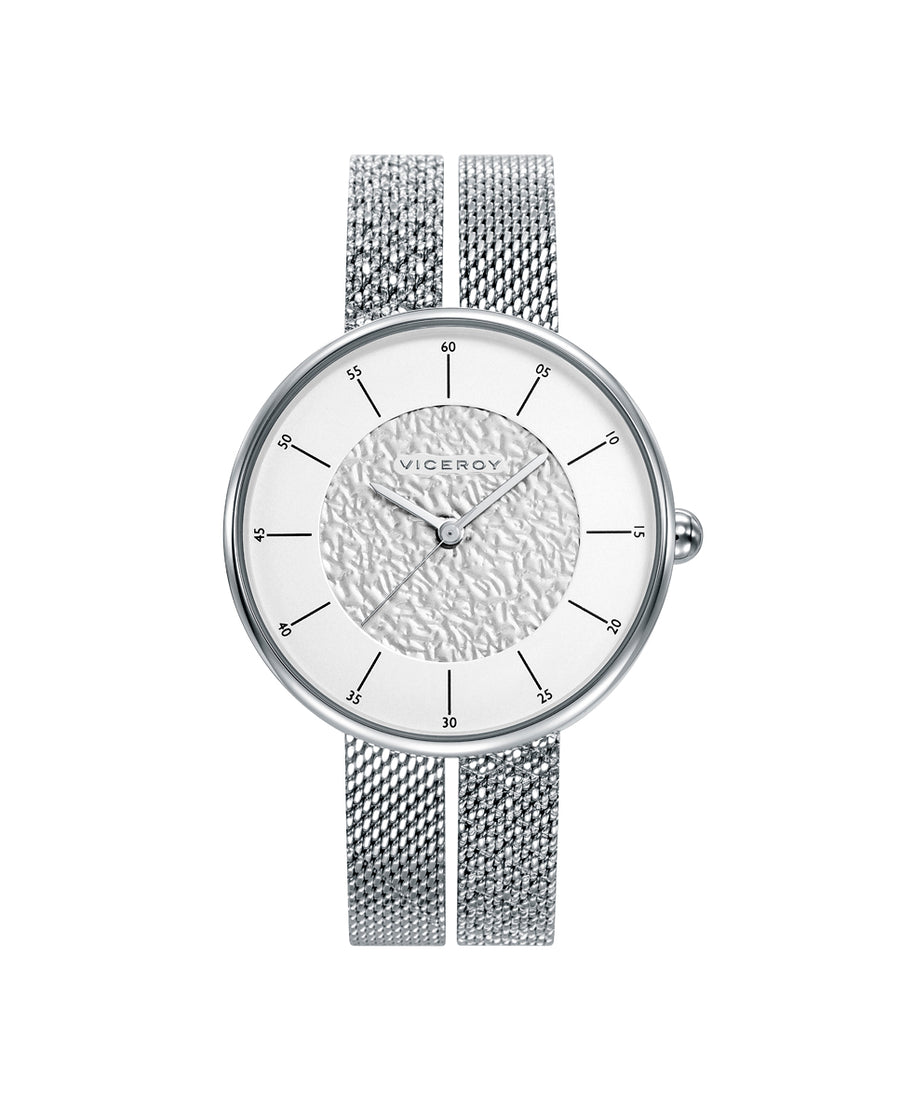 Reloj Acero Brazalete Sra Va