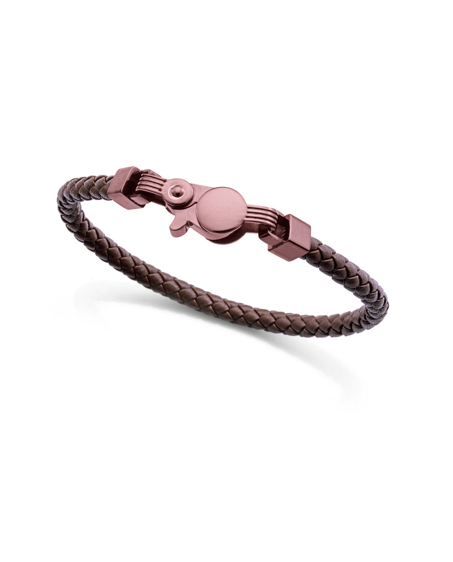 Puls Acero Piel Marron Sr Fashion