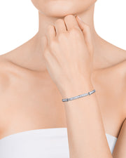 Pulsera Acero Circonitas Sra Fn
