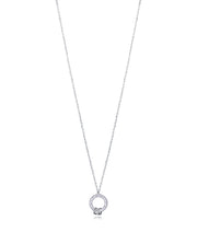 Collar Plata De Ley Baño Rodio Sra Jewels