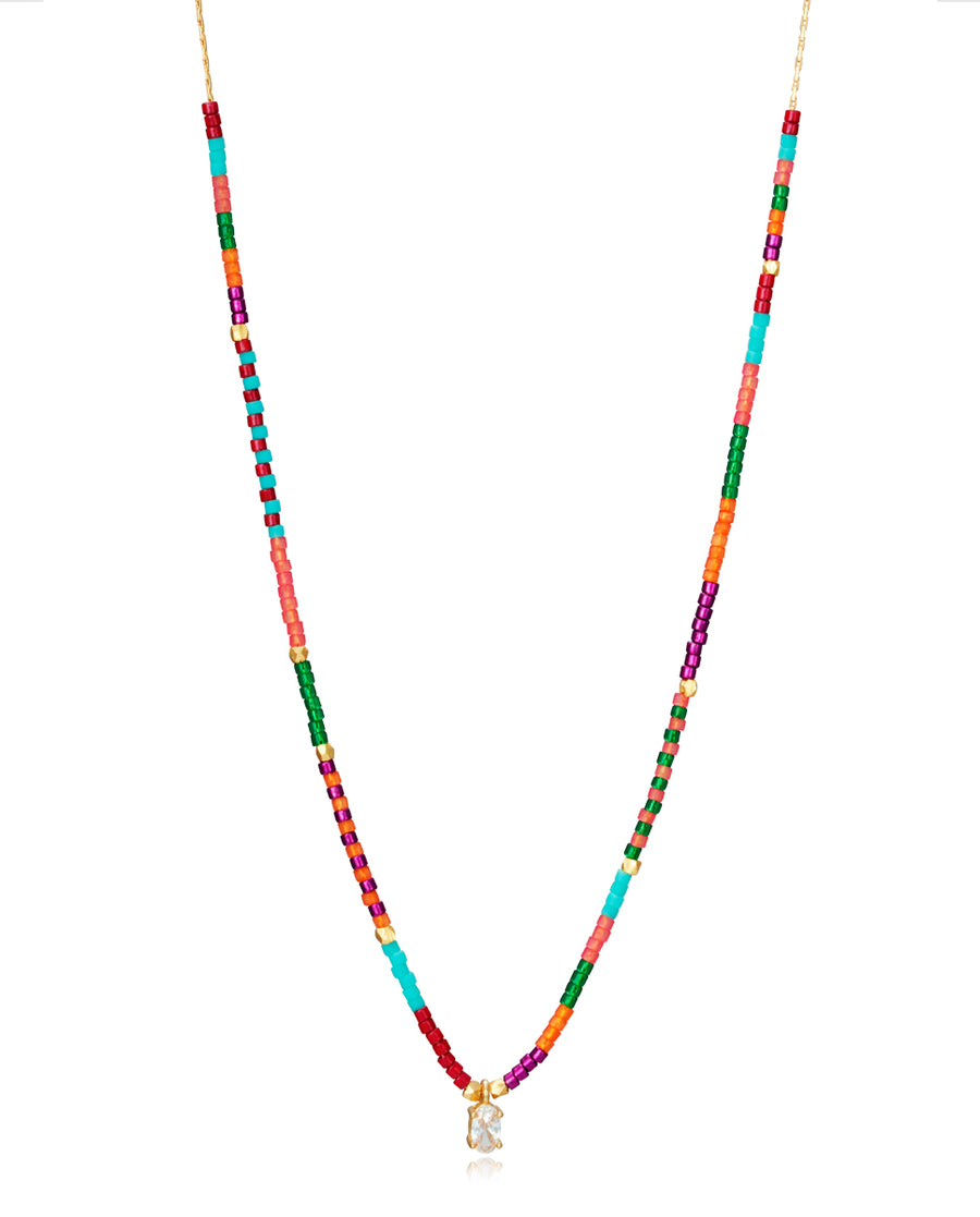 Collier multicolore Circ en argent sterling et or Mrs. Jwls