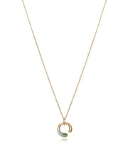 Collar Plata De Ley Baño Oro Circ Sra Jewels