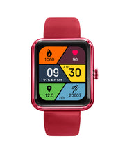 Reloj Smart Aluminio Rojo Correa Va
