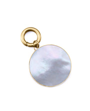 Steel Charm Ip Gold With Mop: Length 5 Cm Lady Fa