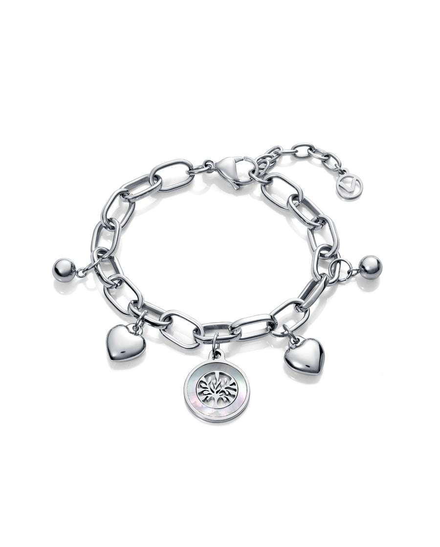 Necklace Stainless Steel Life Tree And Mother Of