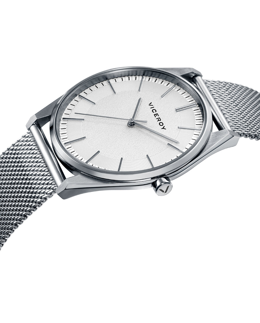 Reloj Acero Brazalete Sr Va